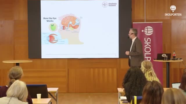 Samsynsproblem och läsförmåga – Rune Brautaset på Skolportens konferens Läs- och skrivsvårigheter 2025