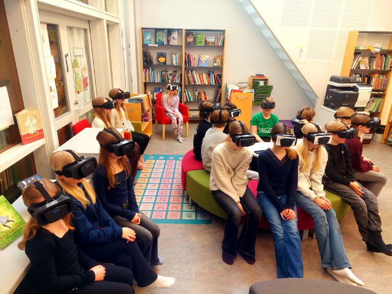 VR i skolan: Helsingfors testar Imvi för att stärka elevers läsförmåga