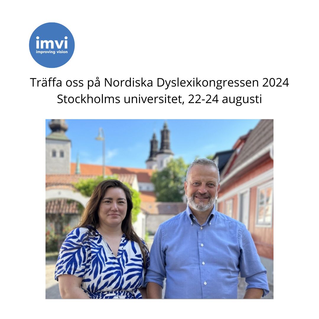Imvi Labs deltar på Nordiska Dyslexi Kongressen 2024