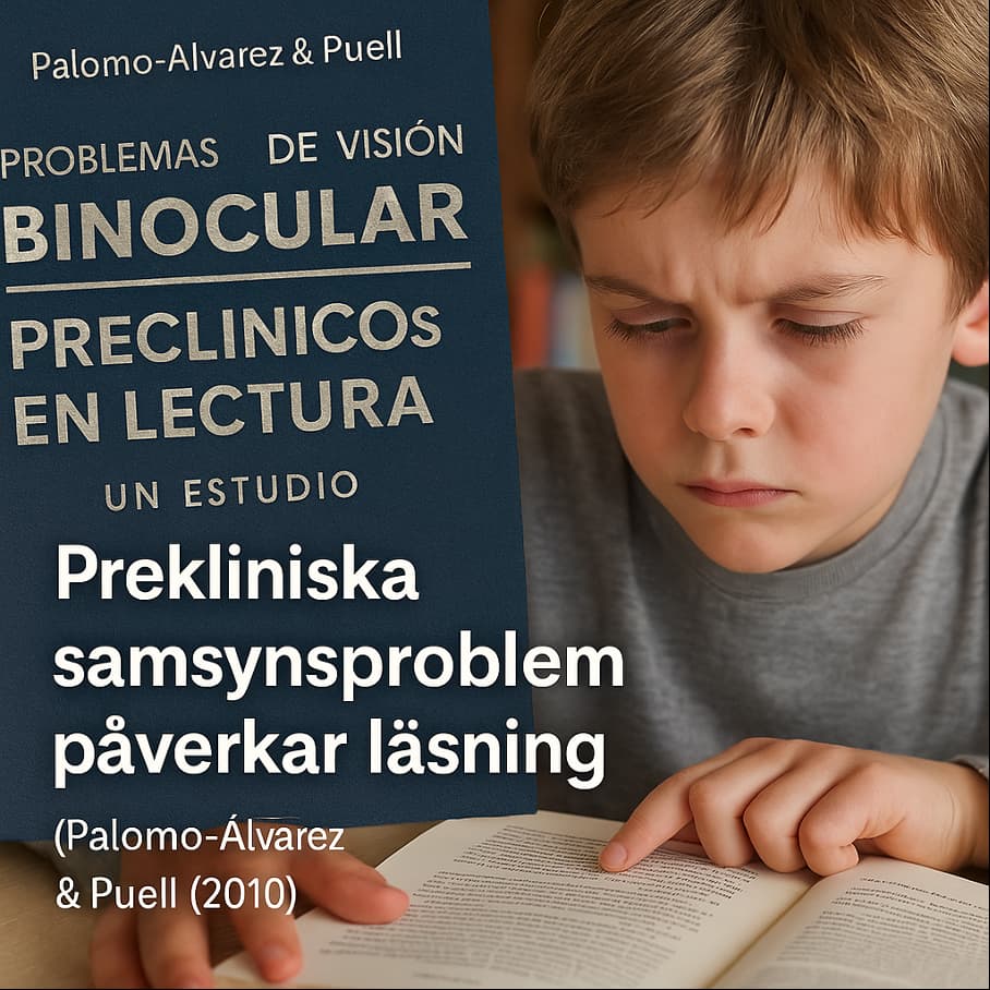 Läströtthet & fokusproblem kan ha sin grund i samsyn